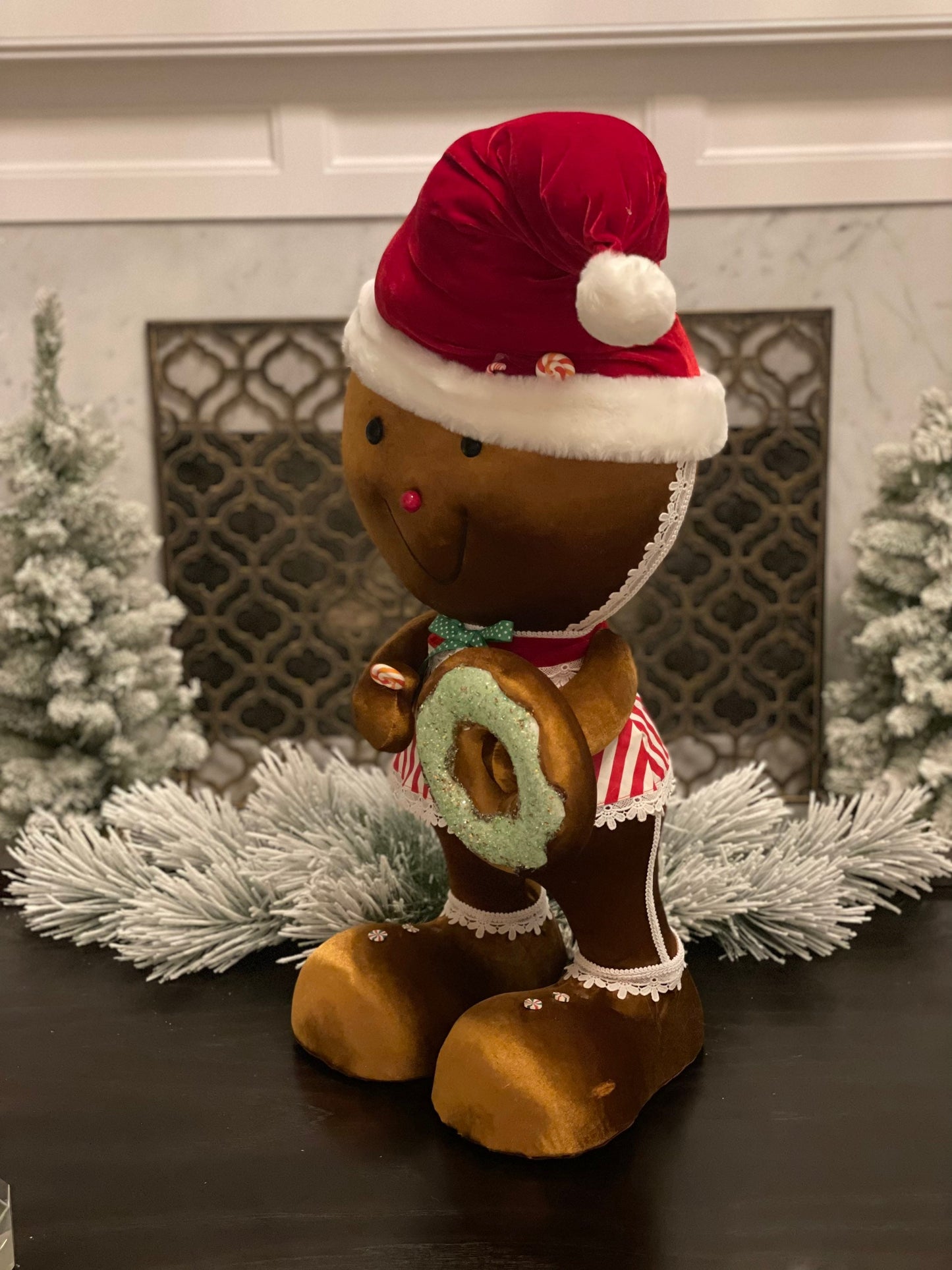 32” Gingerbread with dougnut.